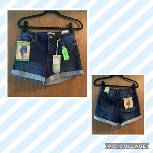 NWT Wax Jean Shorts Sz L